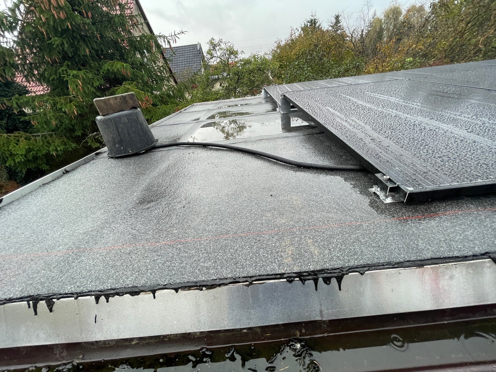 Detail · Regenwetter
