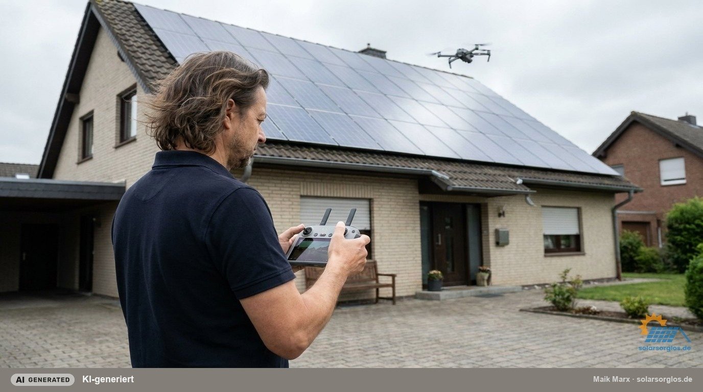 Nach dem Herbststurm: So prüfen Sie Ihre Solaranlage vom Boden aus