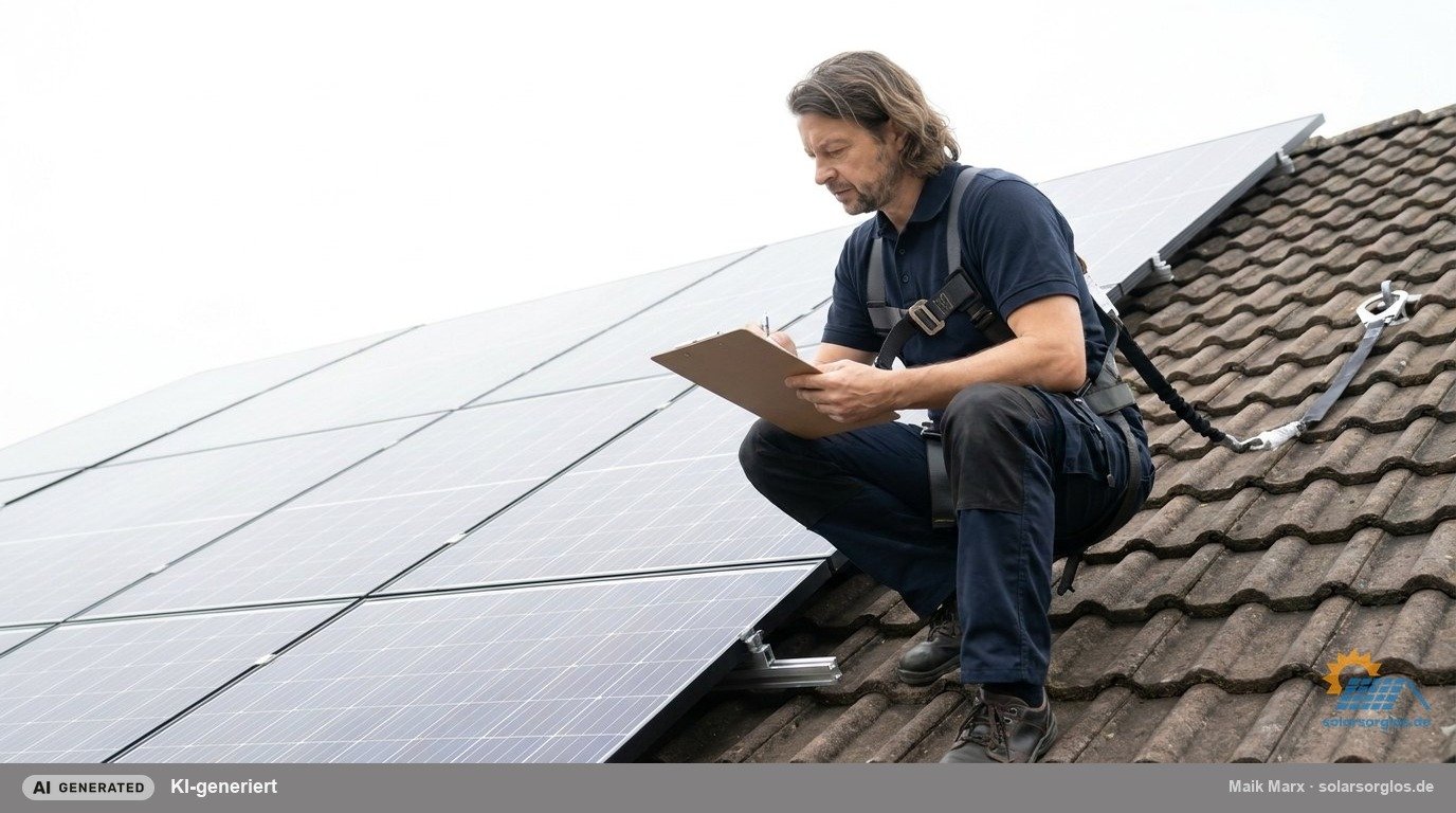 Ein Montagetag: Von der Ankunft bis zur Abnahme, solarsorglos.de