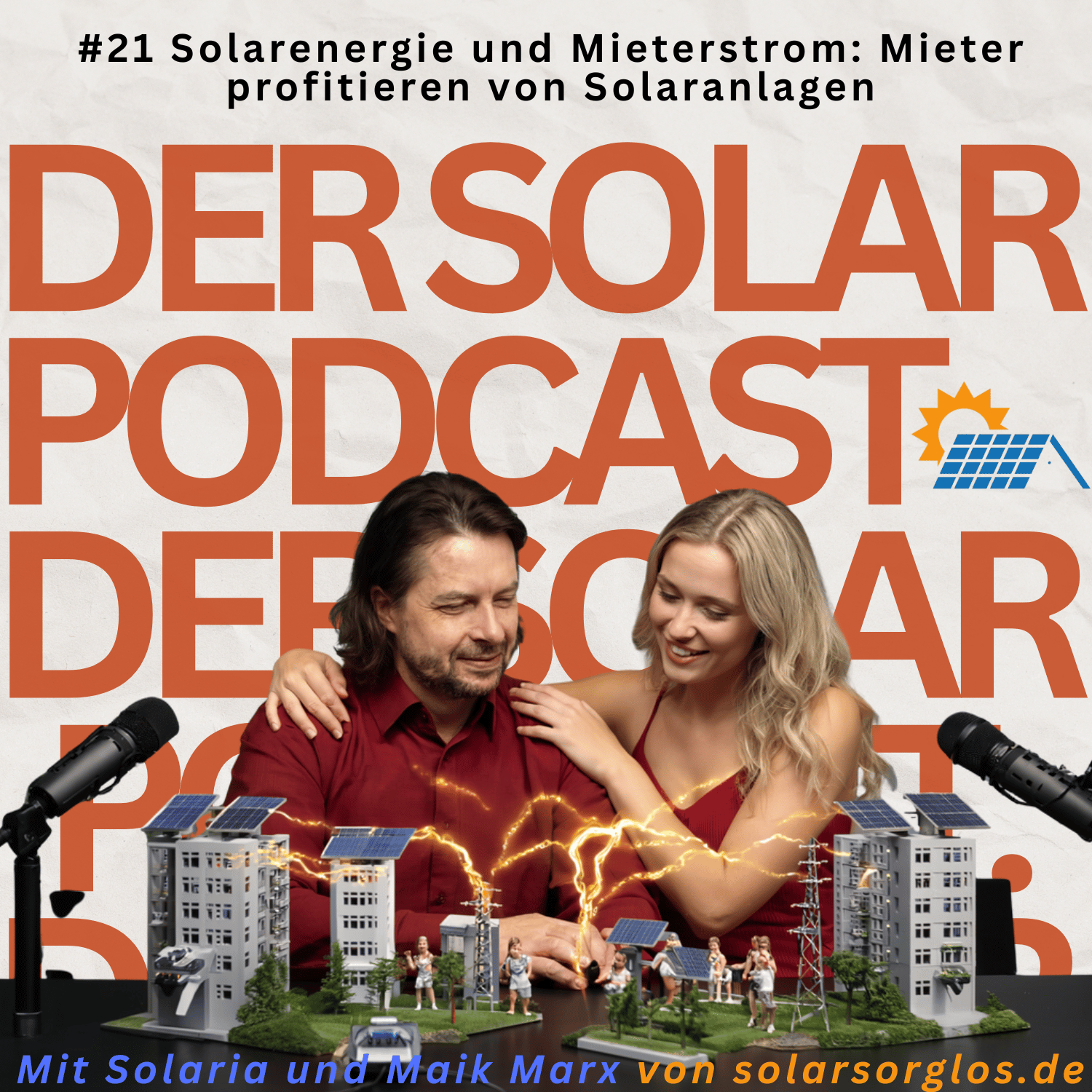 Cover Folge 21: Solarenergie und Mieterstrom  Mieter profitieren von Solaranlagen
