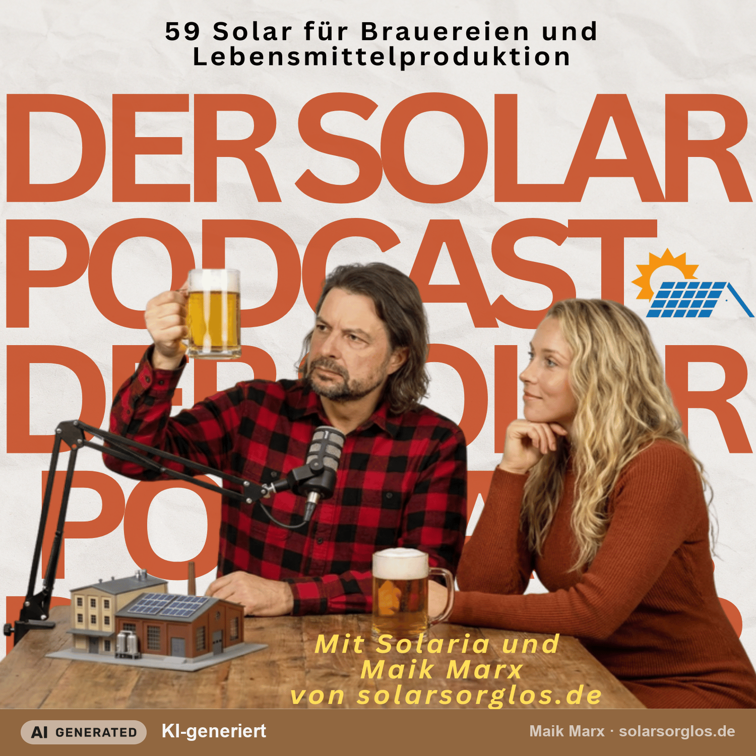Cover Folge 59: Solar für Brauereien und Lebensmittelproduktion
