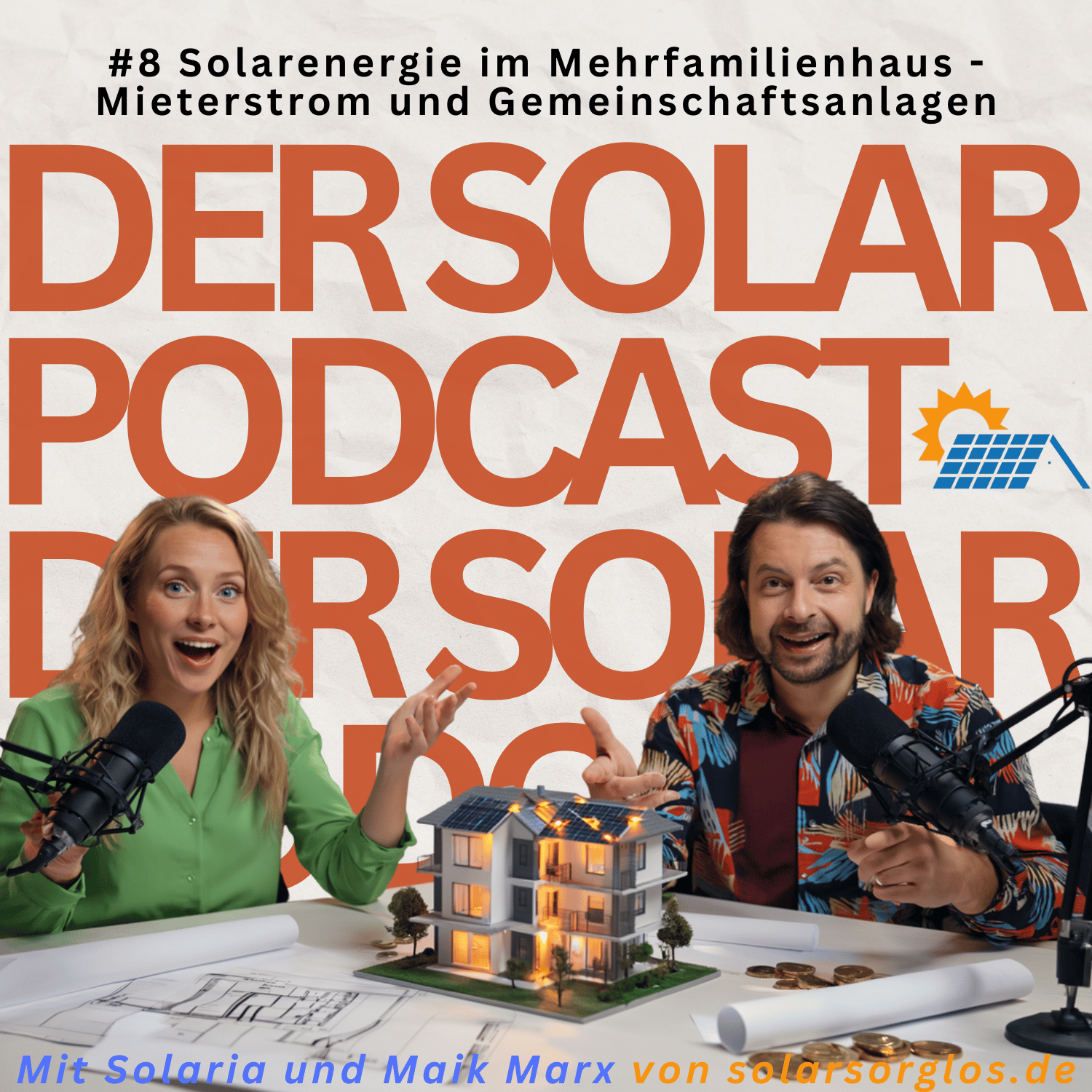 Cover Folge 8: Solarenergie im Mehrfamilienhaus   Mieterstrom und Gemeinschaftsanlagen
