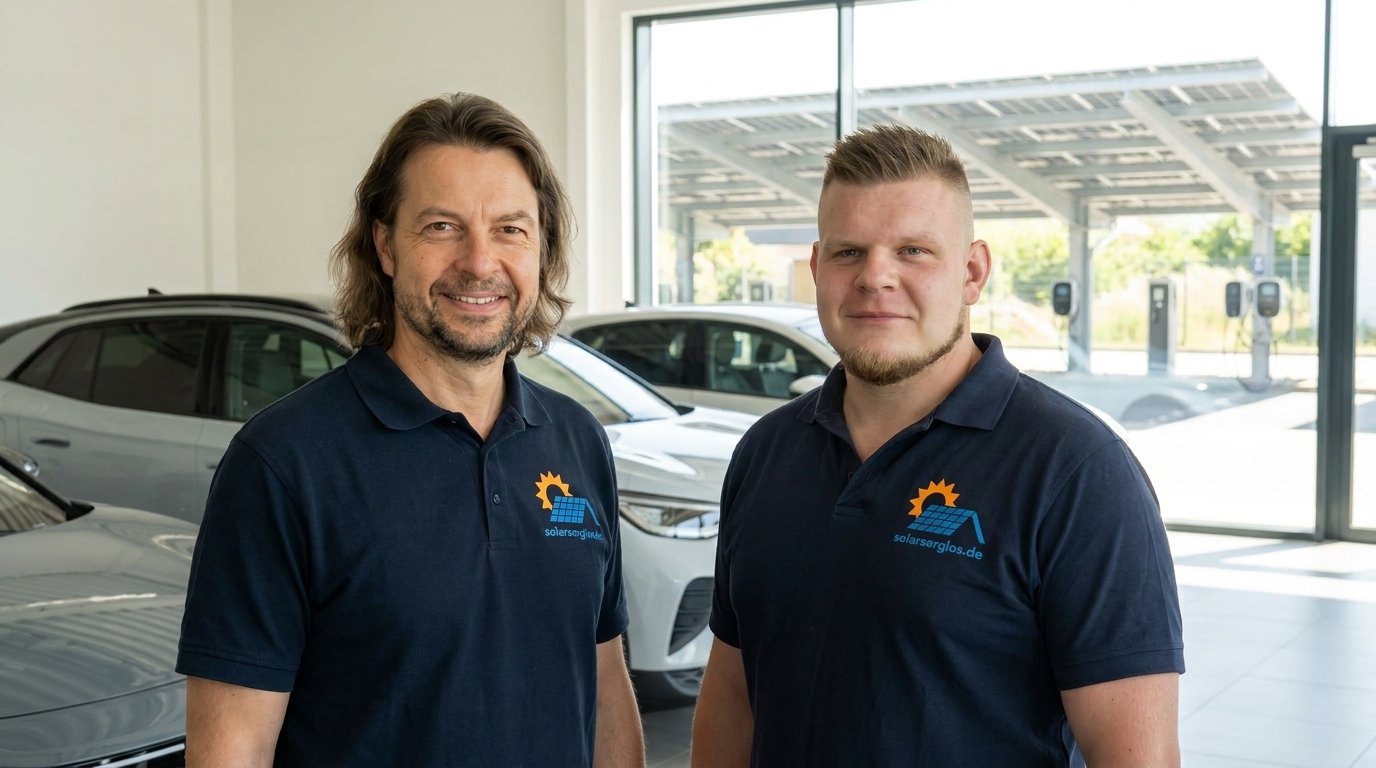Gewerbebetrieb mit Solaranlage